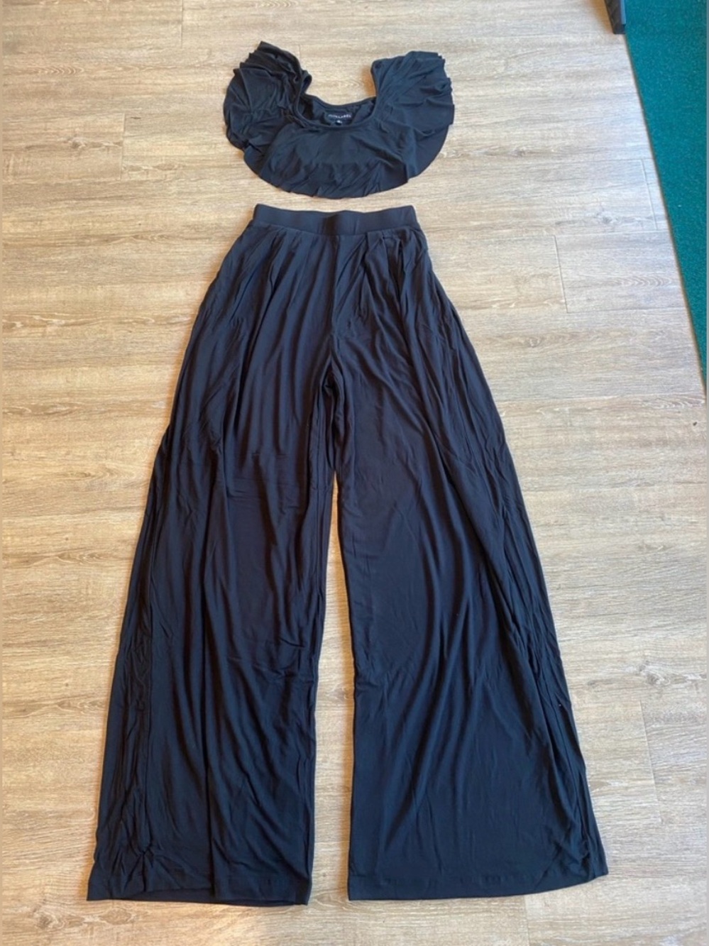 Women’s Black Tory Two Piece with Tube Top